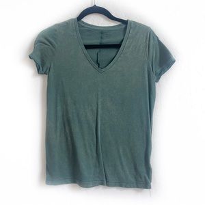 Urban Outfitters Green V Neck Tee - 3 for $15
